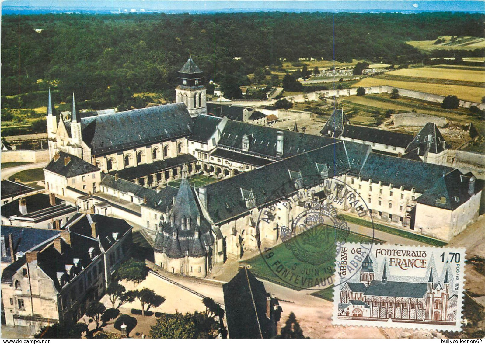 CPSM Fontevrault l'Abbaye 43/19