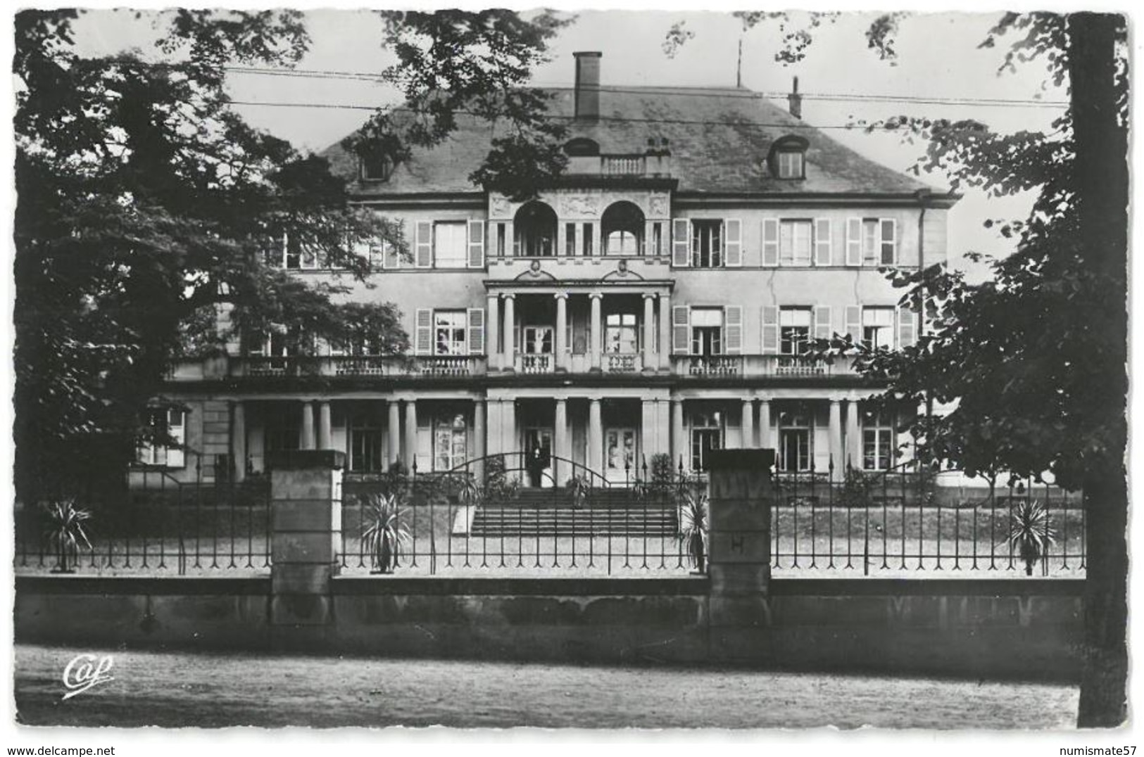 CPSM FORBACH - Hôpital Sainte Barbe - Coll. Buhler , Tabac - Forbach n°18