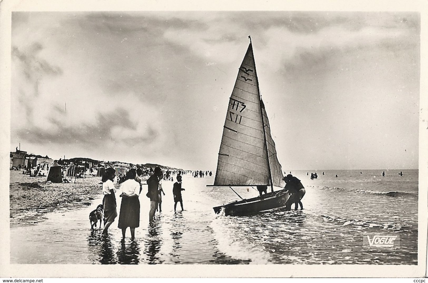 CPSM Fort-Mahon Plage La Plage