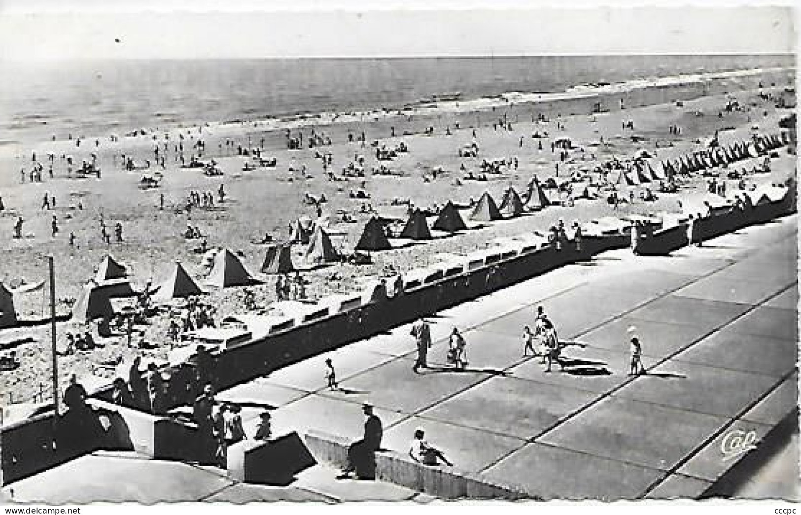 CPSM Fort-Mahon-Plage La Plage