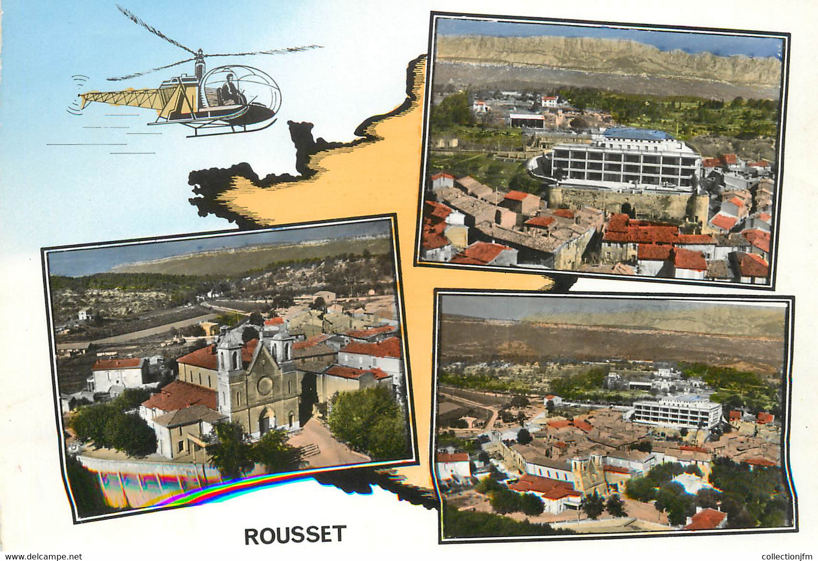 / CPSM FRANCE 13 "Rousset"