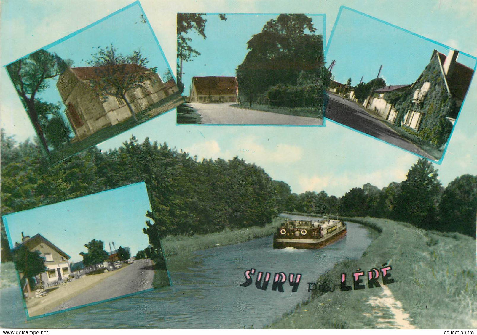 / CPSM FRANCE 18 "Sury près Léré"