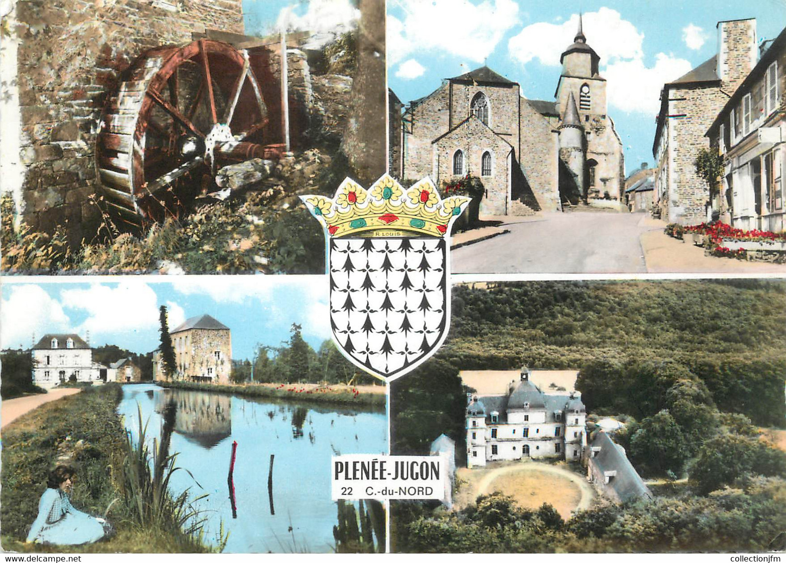 / CPSM FRANCE 22 "Plénée Jugon"