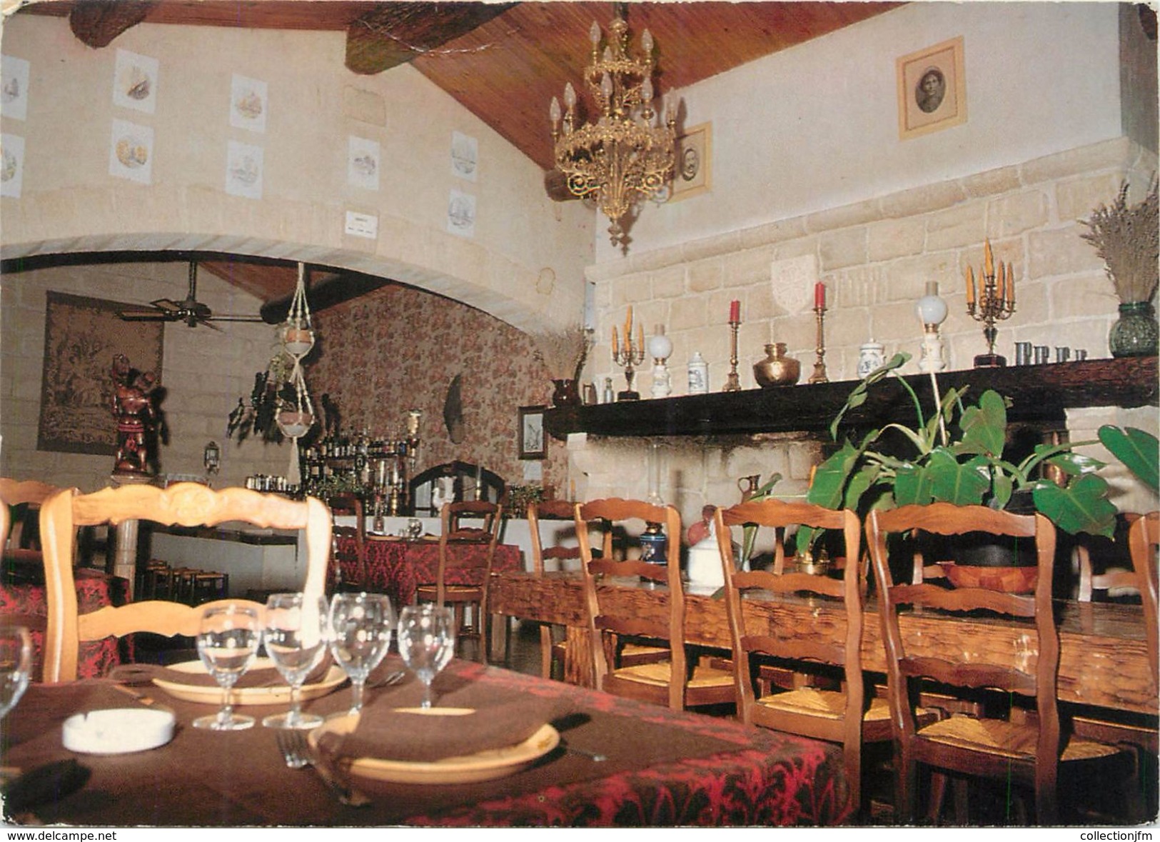 CPSM FRANCE 30 "Gallargues Le Montueux, auberge de la tour Bombardière"