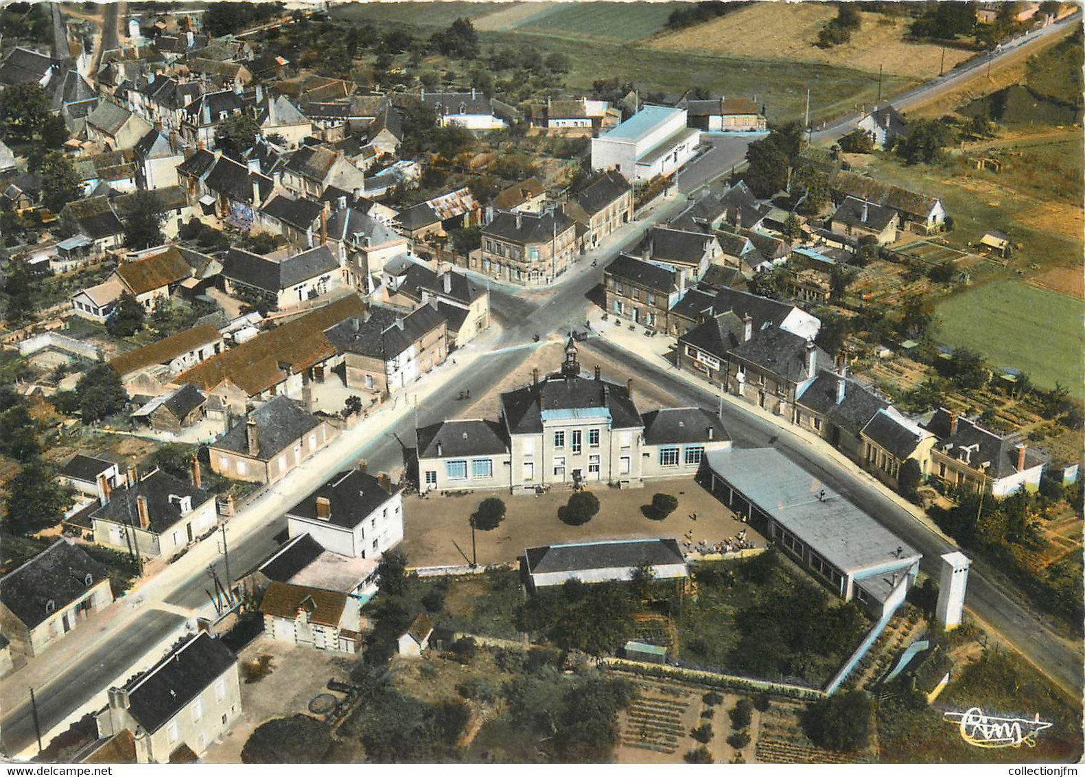 CPSM FRANCE 37 "Cléré les Pins"