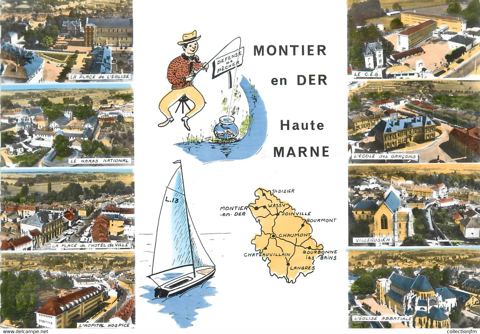 / CPSM FRANCE 52 " Montier en Der"