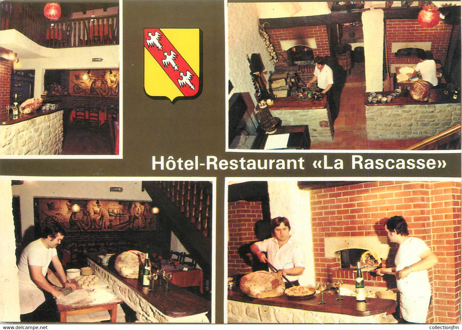 CPSM FRANCE 57 "Réchicourt Le Château, hôtel restaurant La Rascasse"