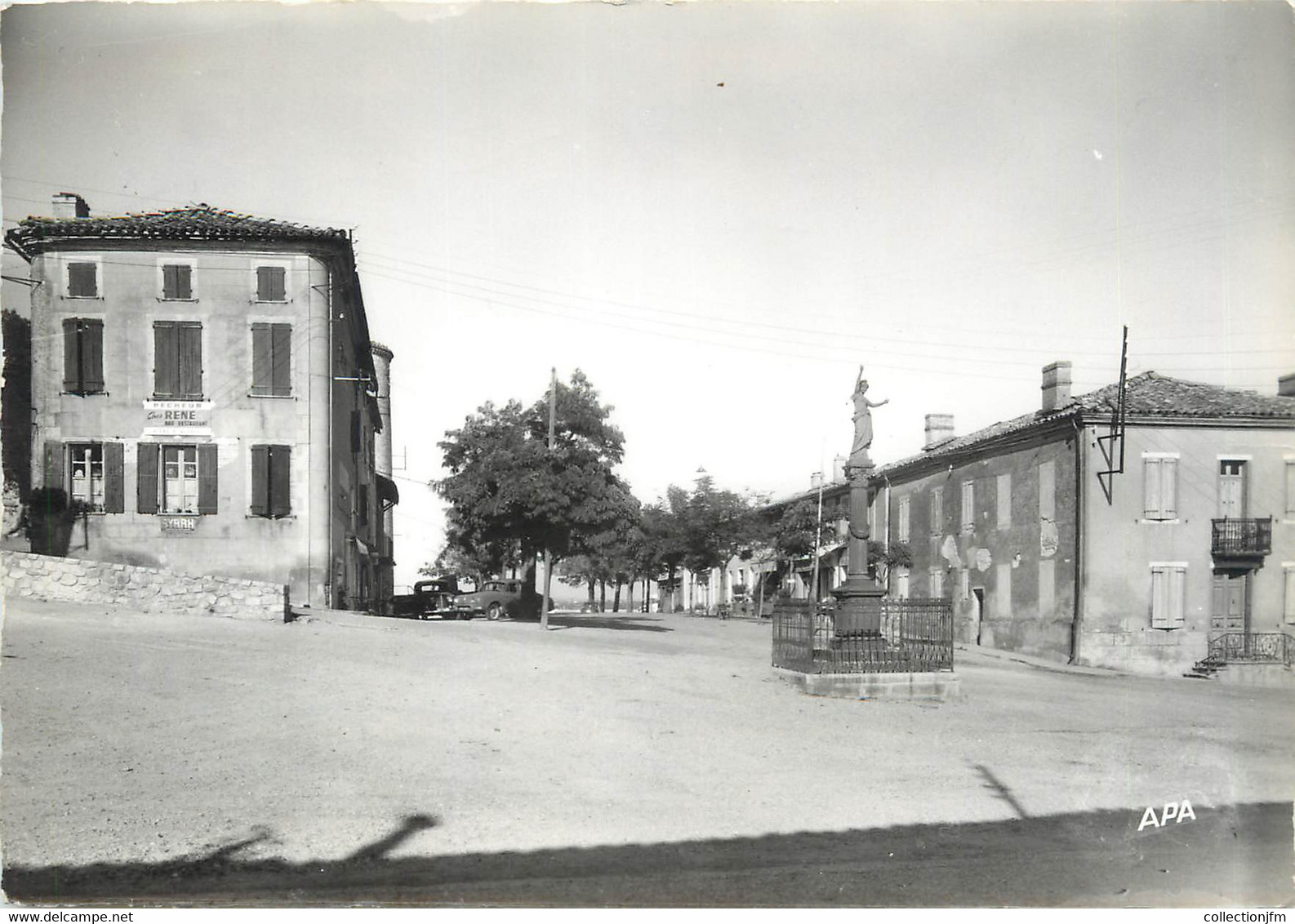 / CPSM FRANCE 81 "Salvagnac, la promenade"