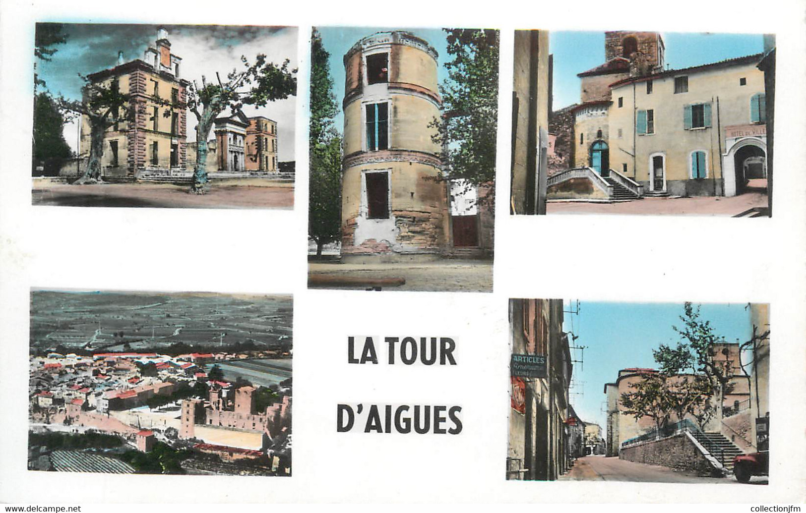 CPSM FRANCE 84 " La Tour d'Aigues, Vues"