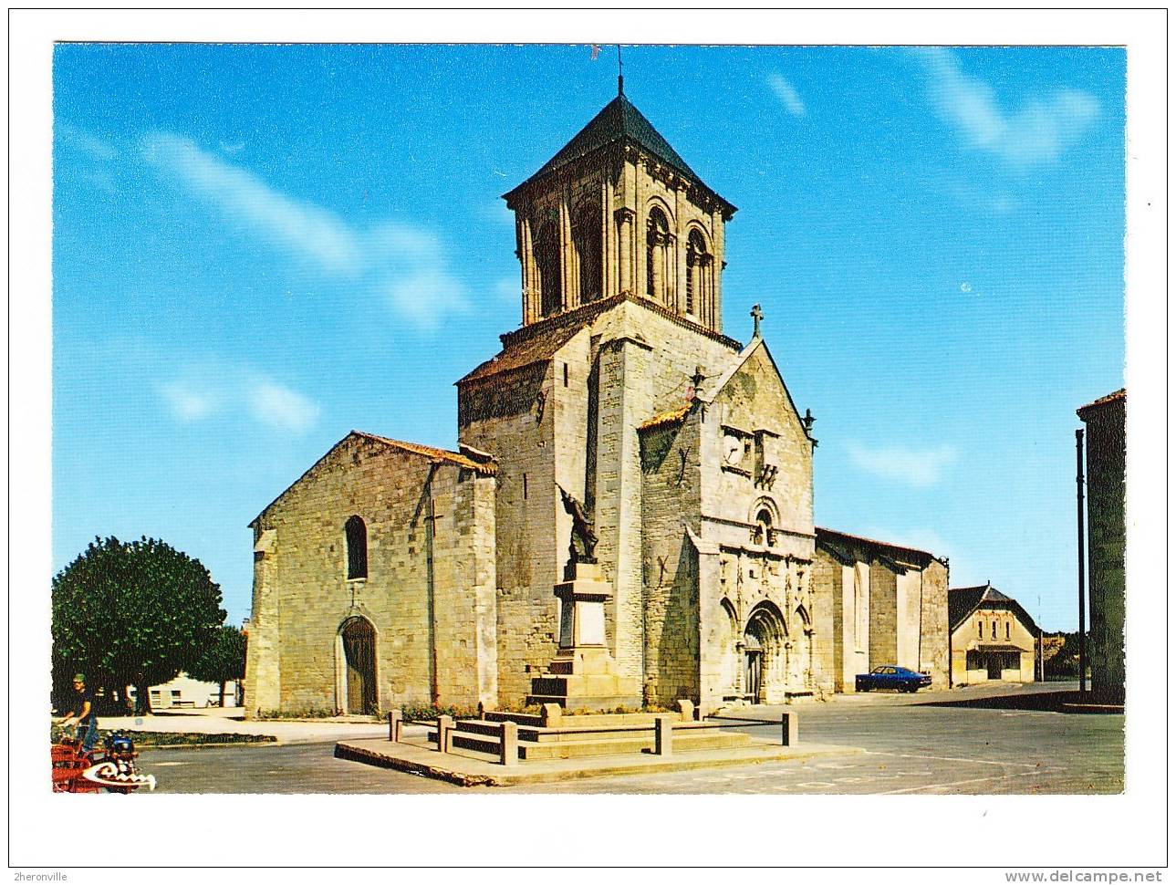 CPSM - FRONTENAY ROHAN ROHAN - L´ Eglise Romane