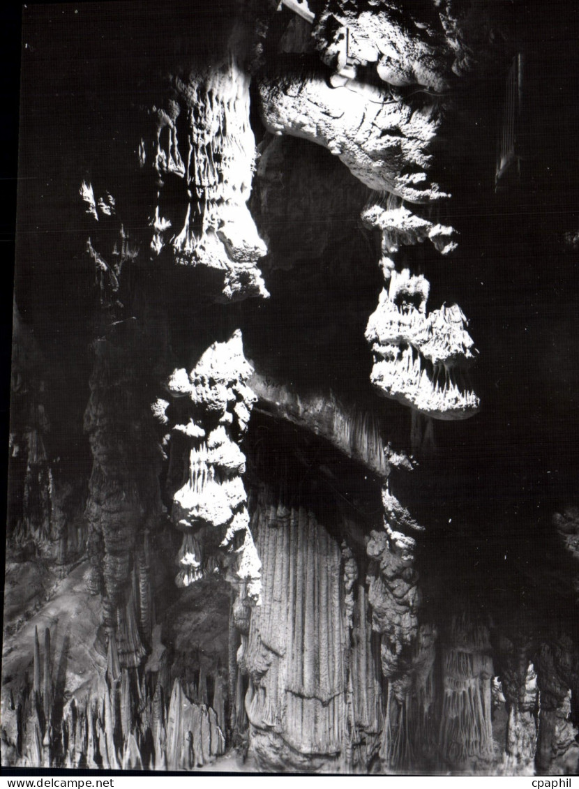 CPSM GANGES intérieur de la grotte des demoiselles