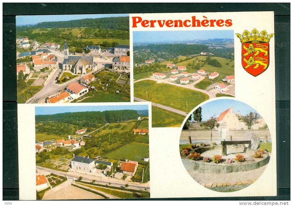 cpsm gf -   Pervenchères - multivues    - lwg91