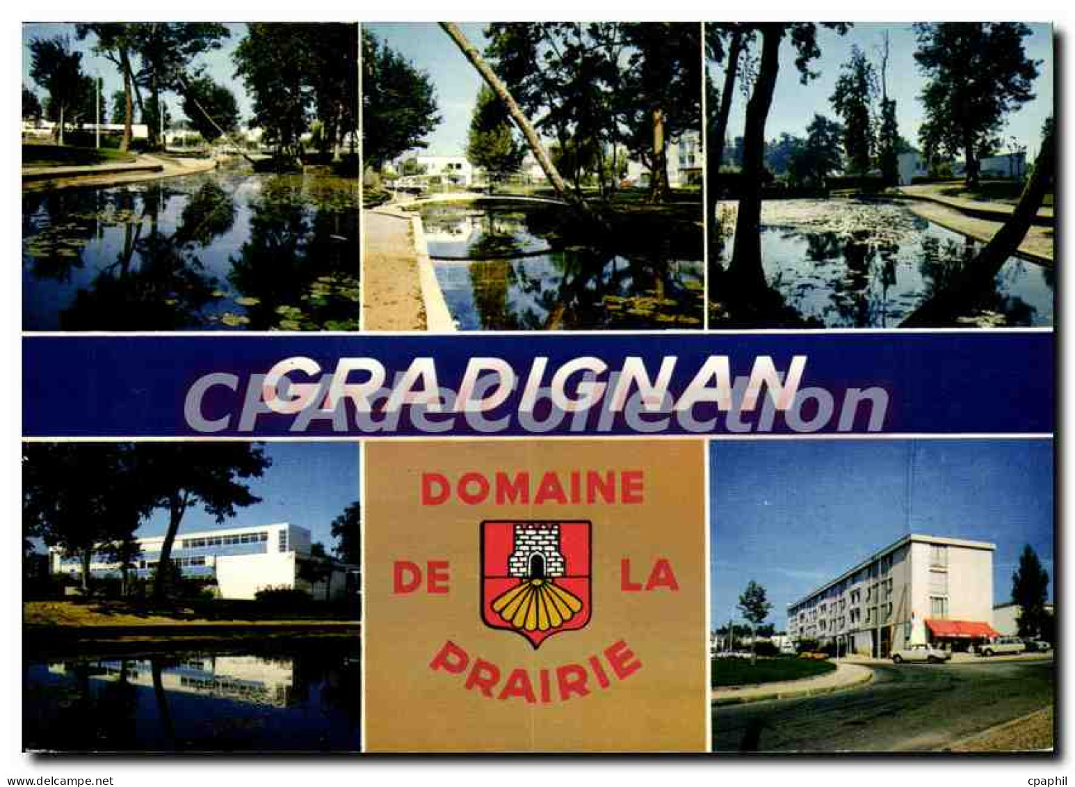 CPSM Gradignan Domaine De La Prairie
