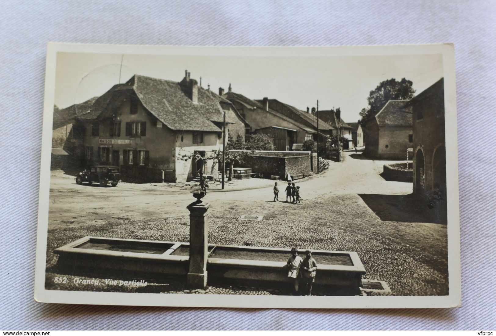 Cpsm, Grancy, vue partielle, Suisse