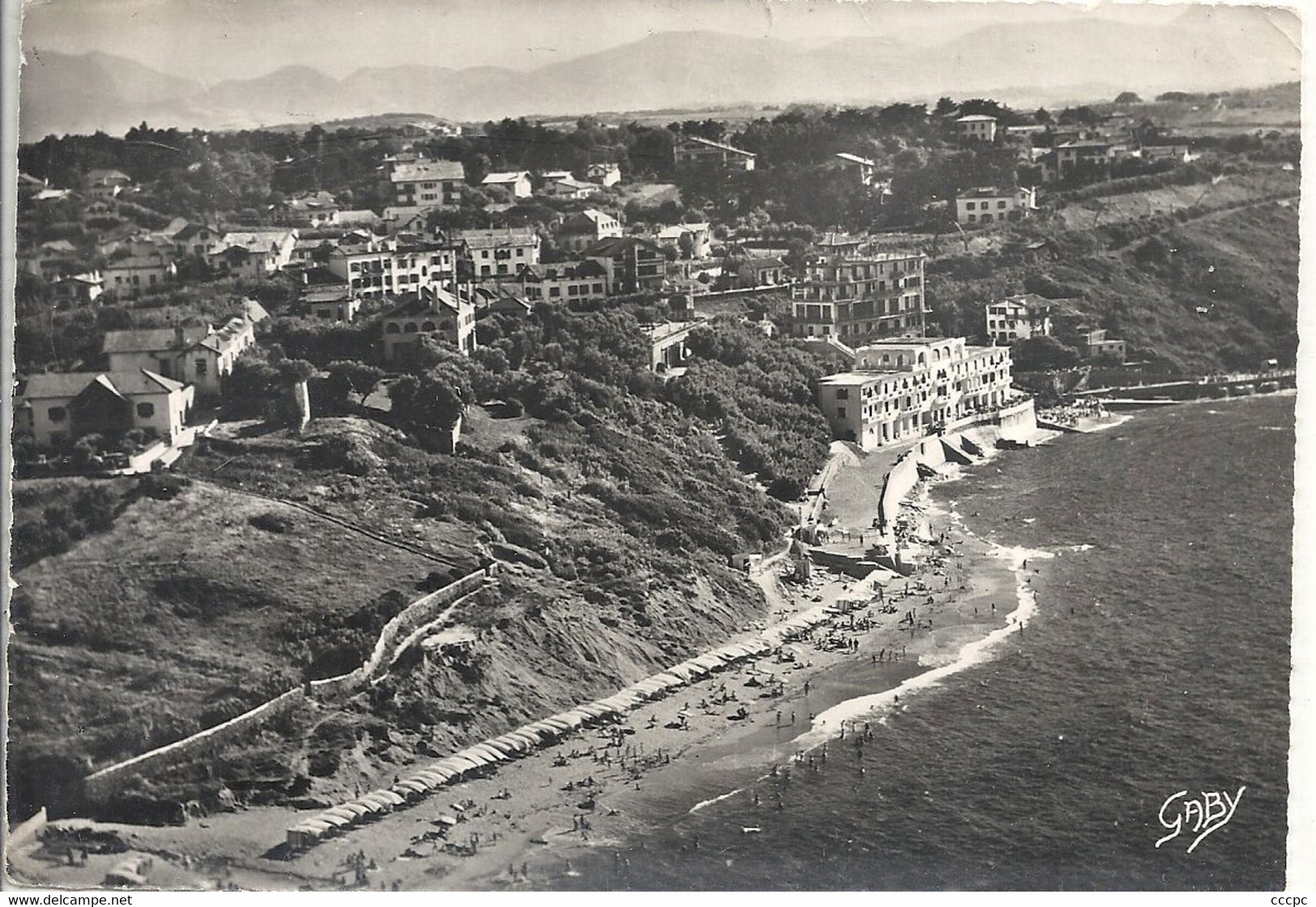 CPSM Guethary La Plage et le Casino