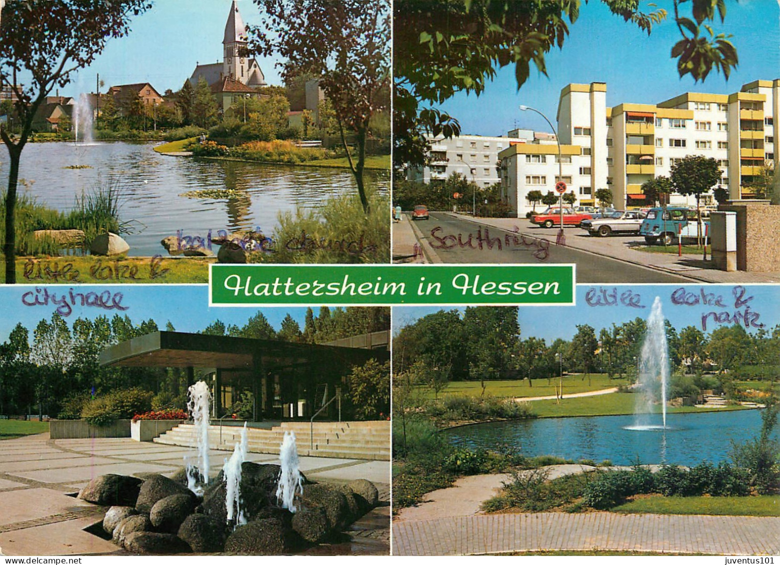 CPSM Hattersheim-Multivues-Timbre       L2207