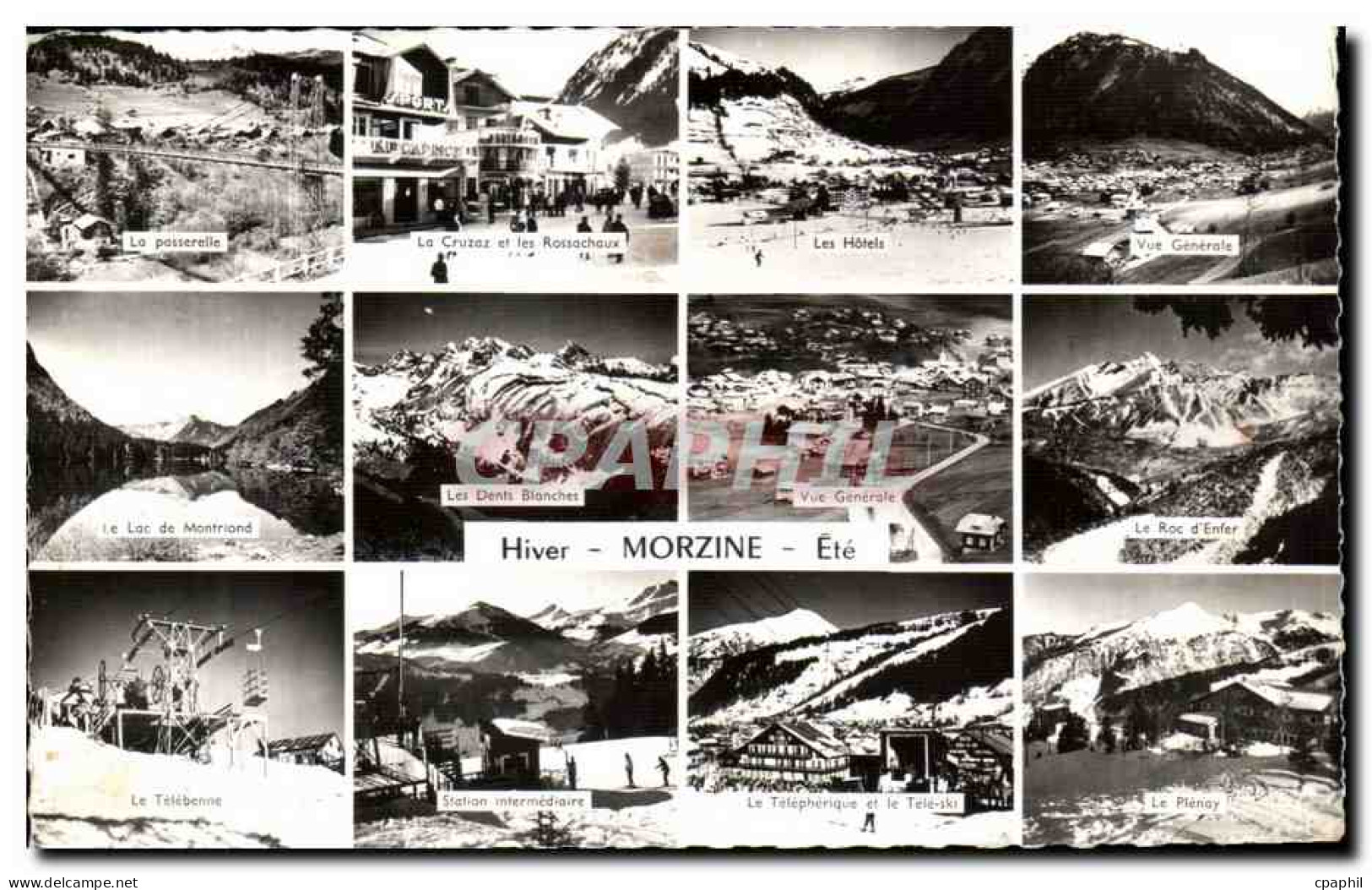 CPSM Hiver Morzine Ete