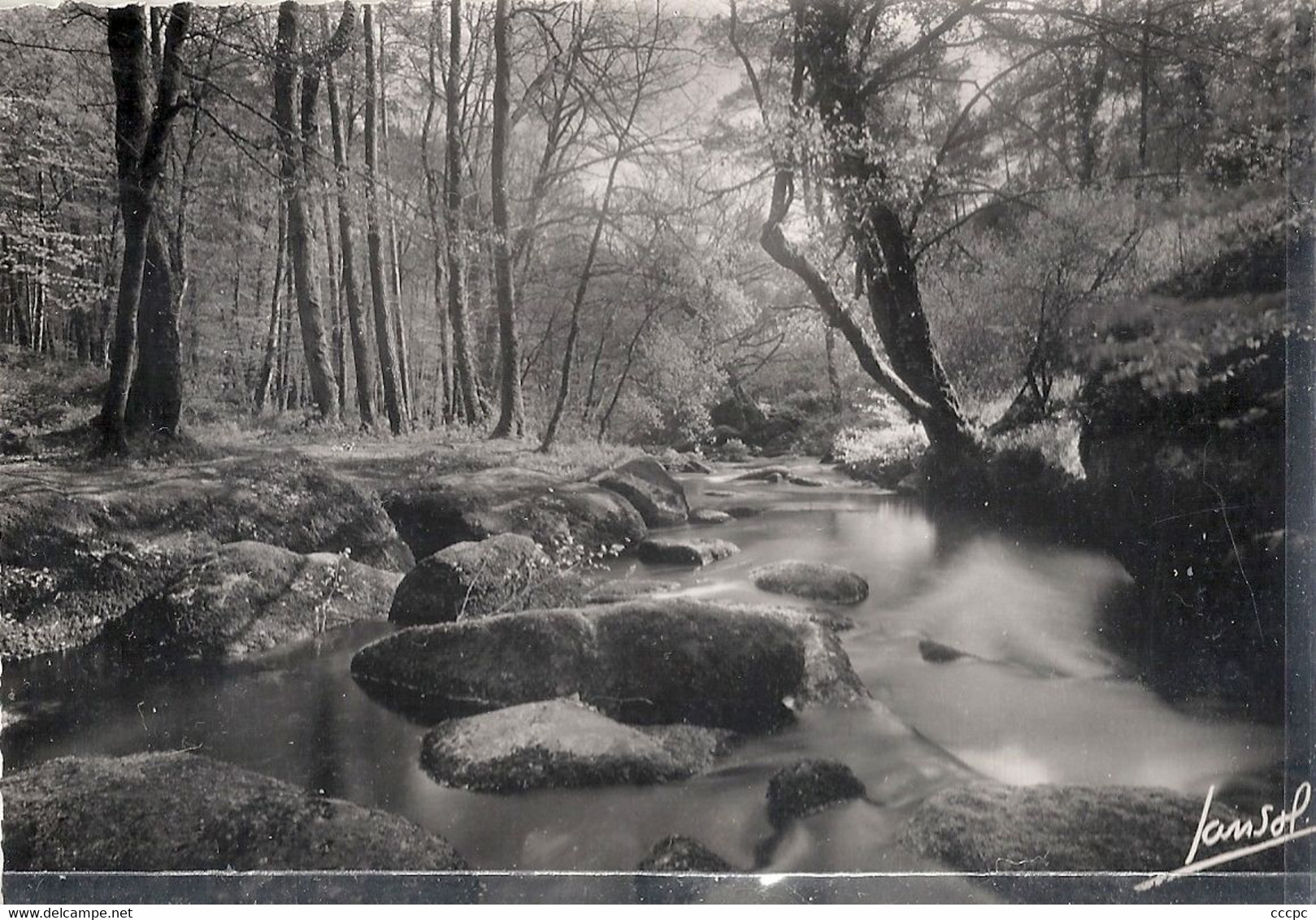 CPSM Huelgoat La Mare aux Fées