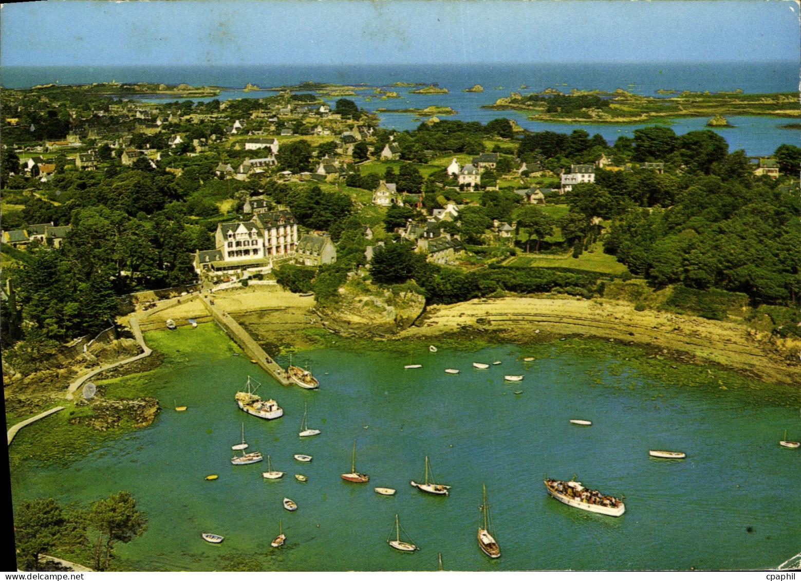 CPSM Ile De Brehat L'Ile Des Fleurs Port Clos