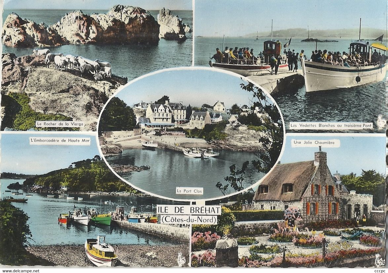 CPSM Ile de Bréhat vues multiples