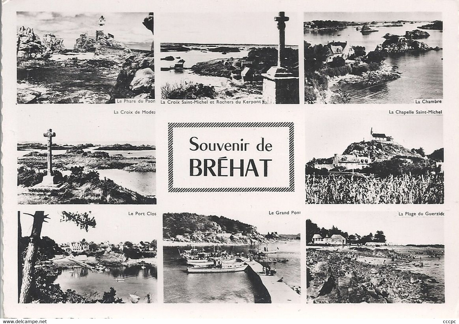 CPSM Ile de Bréhat vues multiples
