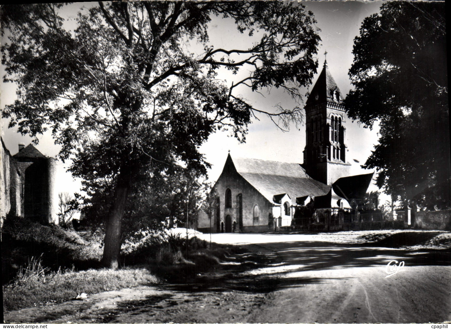 CPSM Ile de Noirmoutier Noirmoutier L'Eglise et le Chateau