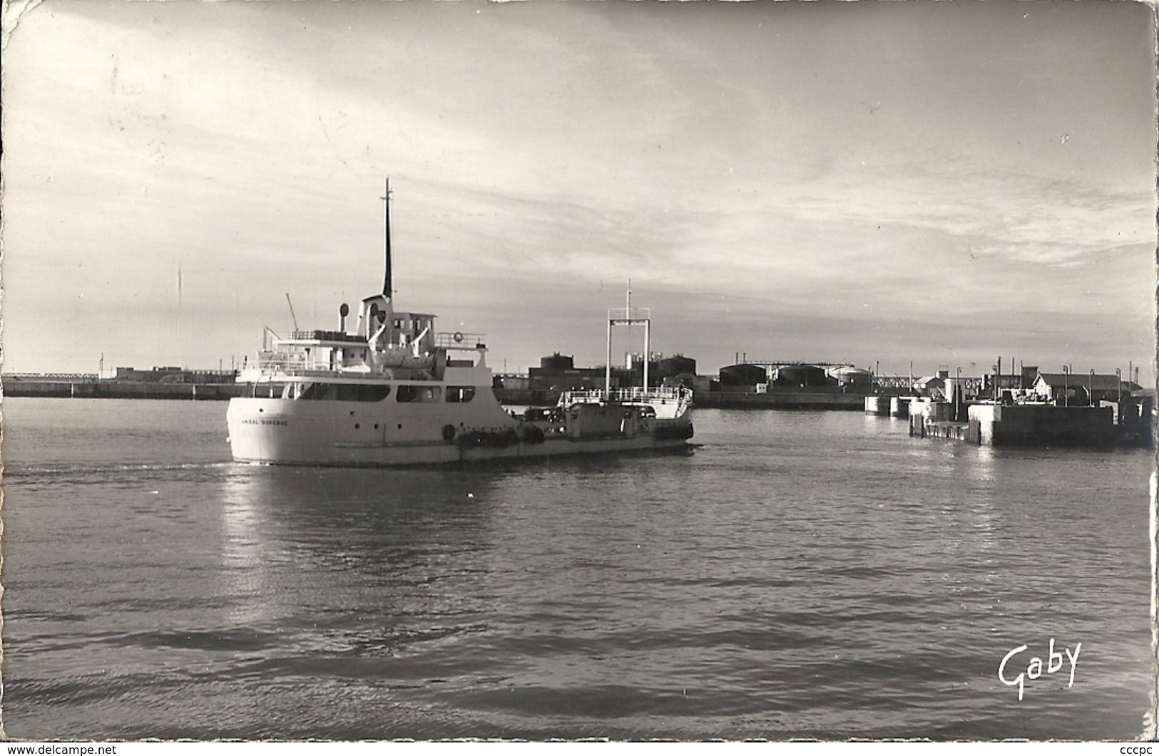 CPSM Ile de Ré bateau Amiral Duperré reliant le Continent à l'Ile