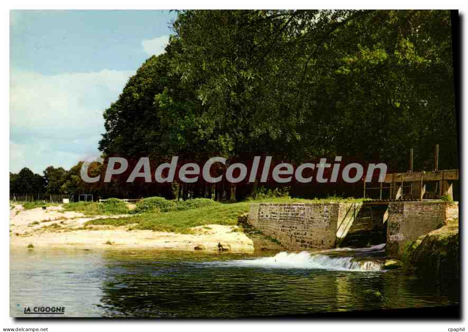 CPSM IS-sur-TILLE cascade des capucins