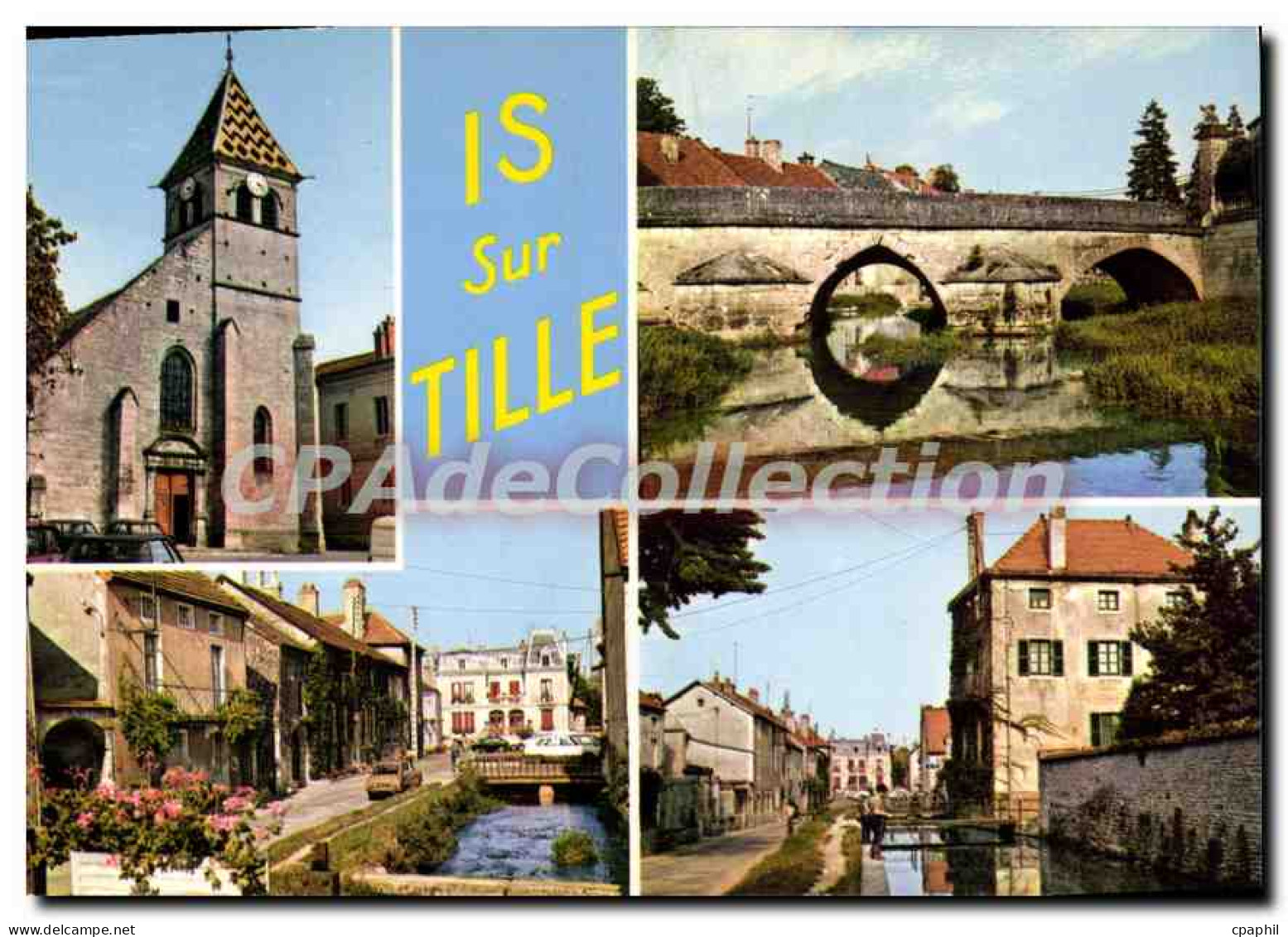 CPSM IS-sur-TILLE souvenir