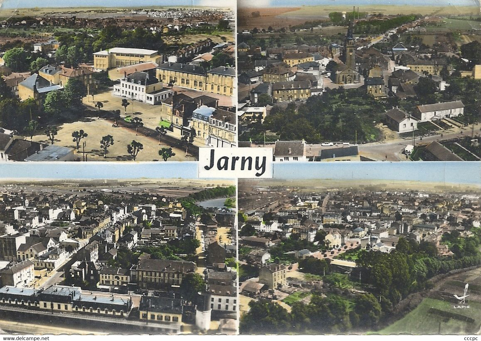 CPSM Jarny Le Quartier de la Gare