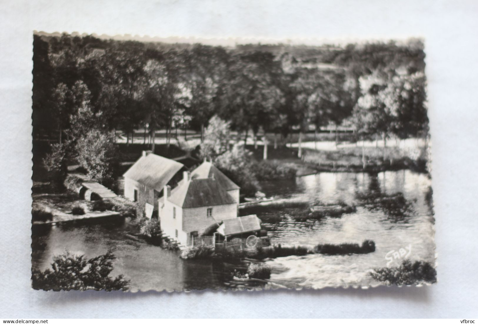 Cpsm, Josselin, moulin de Beaufort, Morbihan 56