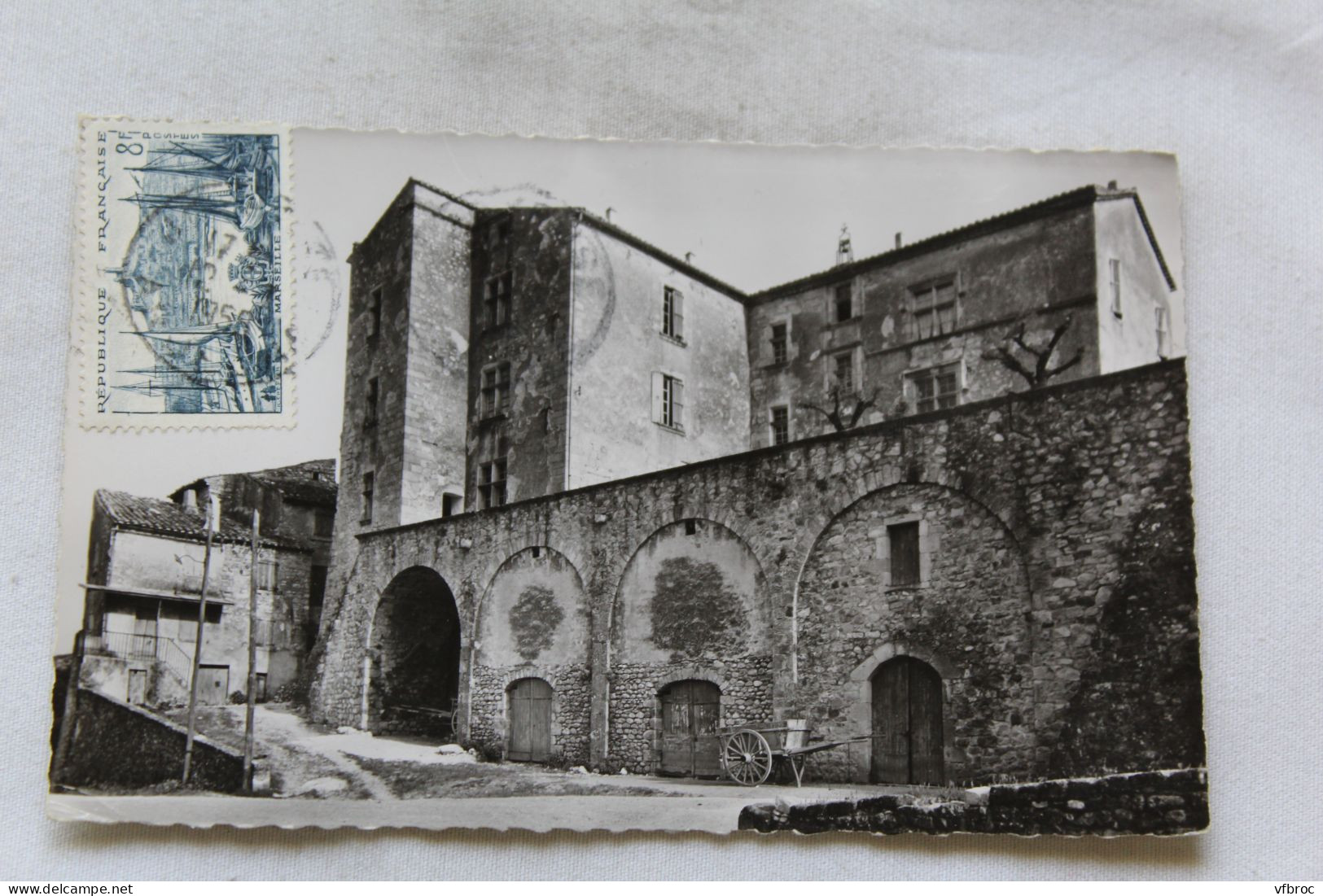 Cpsm, Joyeuse, le château Charlemagne, Ardèche 07