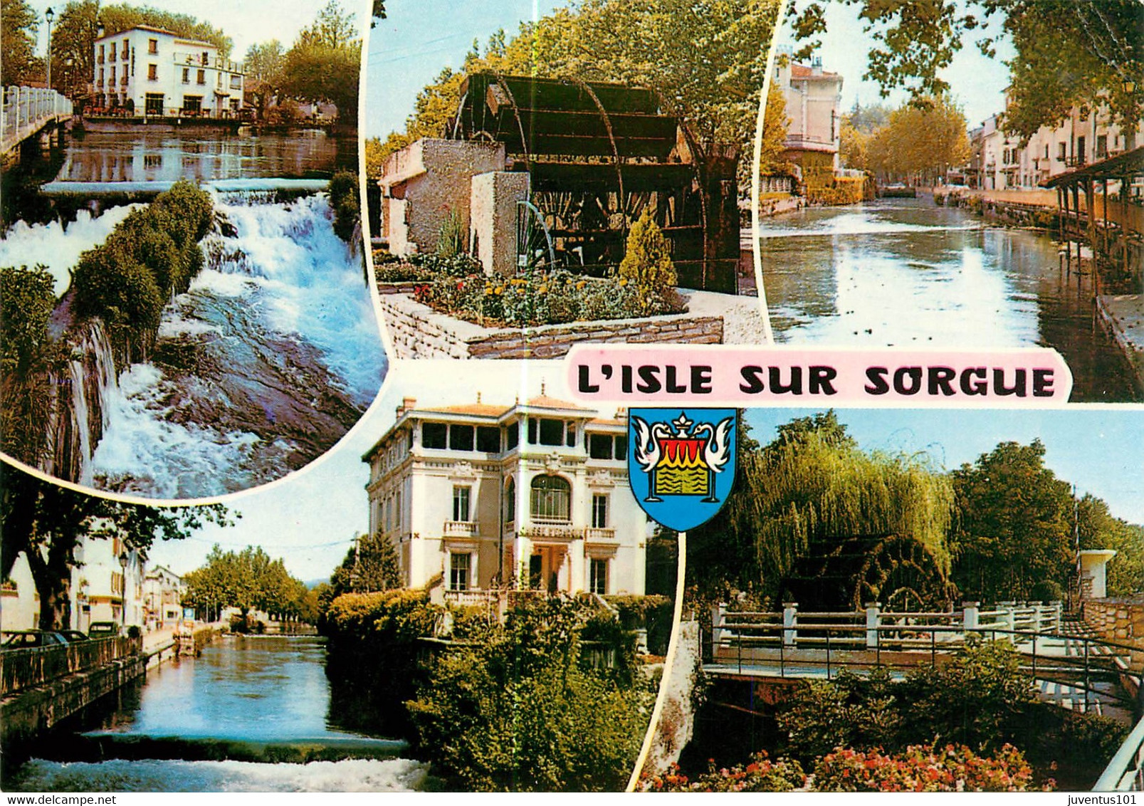 CPSM L'Isle sur Sorgue-Multivues    L1635