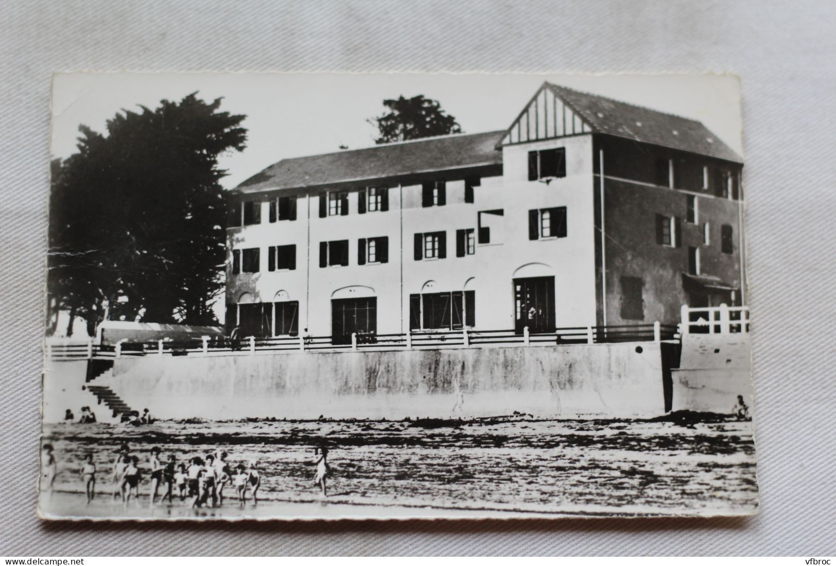 Cpsm, La Bernerie en Retz, centre de vacances, comité d'entreprise de la RATP, Loire Atlantique 44