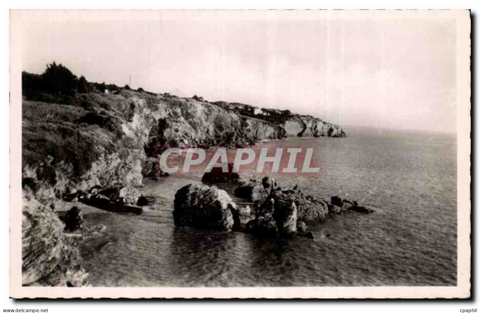 CPSM La Bernerie en Retz Falaises de Creve Coeur