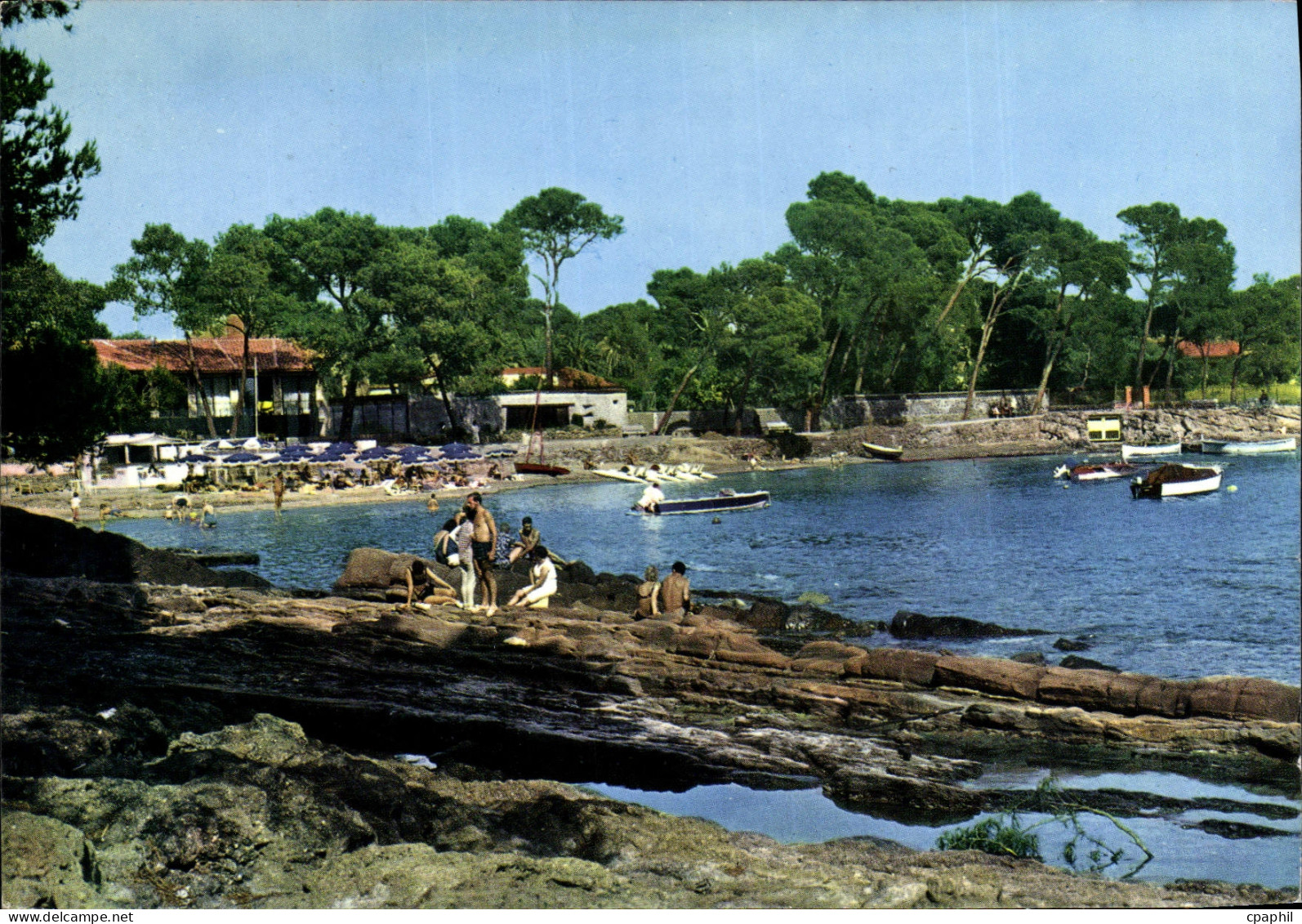 CPSM La Cote d'Azur Boulouris Var La plage