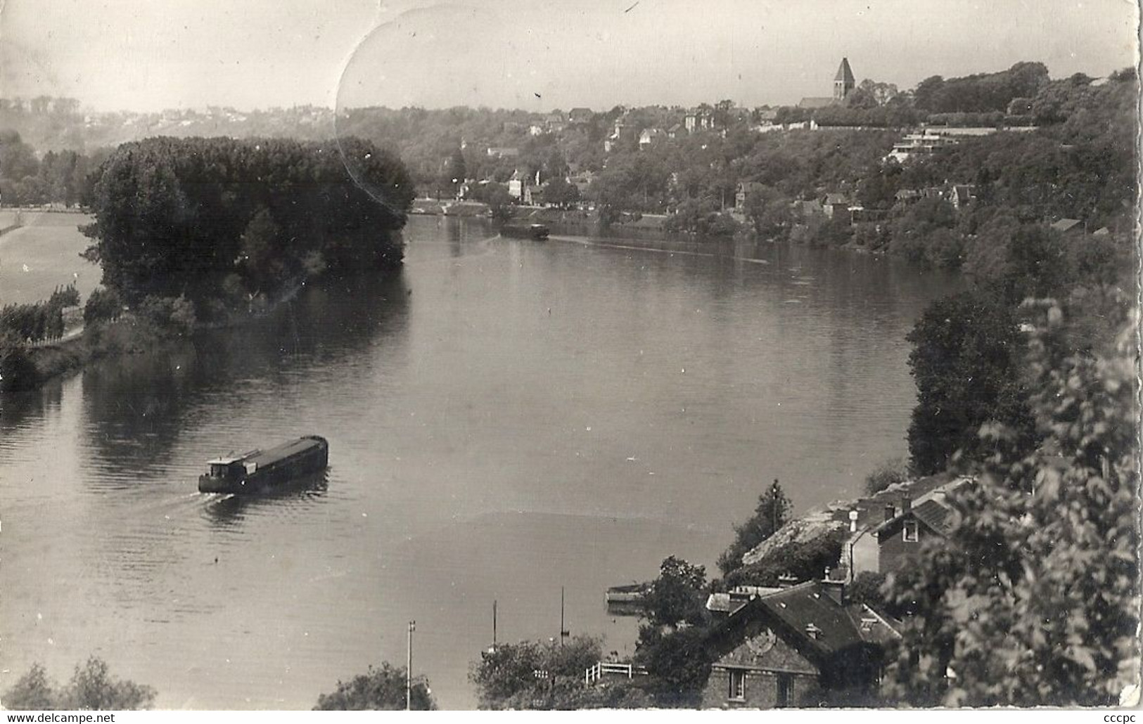 CPSM La Frette-sur-Seine vue sur la Seine