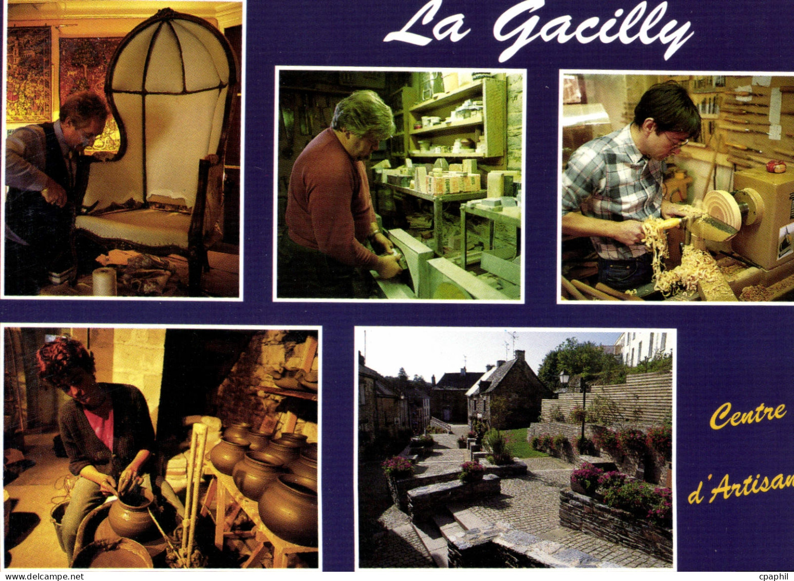 CPSM La Gacilly Couleurs De Bretagne centre des artisans