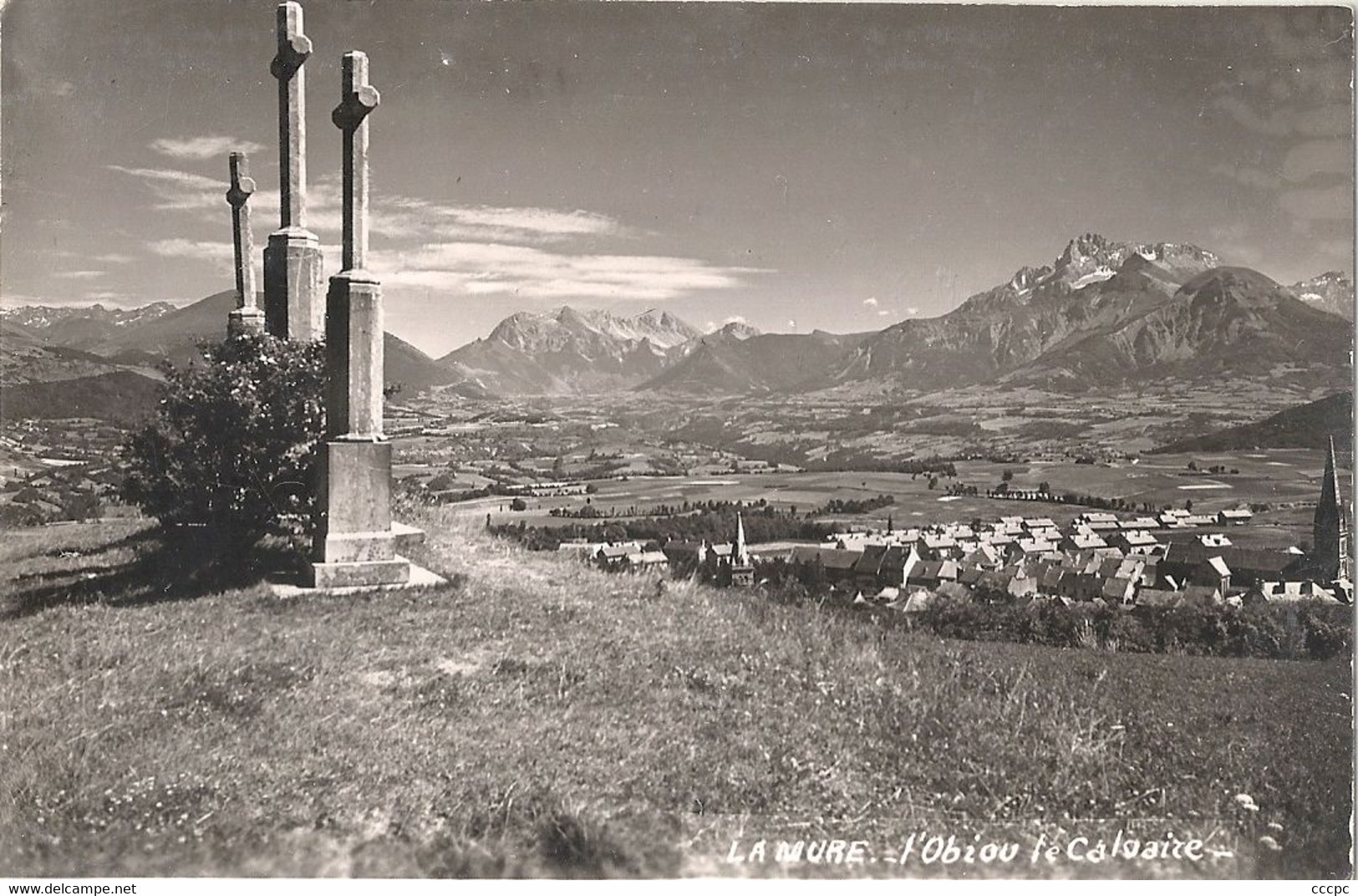 CPSM La Mure L'Obiou le Calvaire