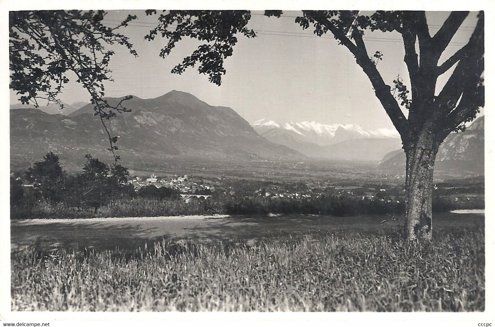 CPSM La Roche-sur-Foron Vue générale Le Môle et la Chaîne du Buel