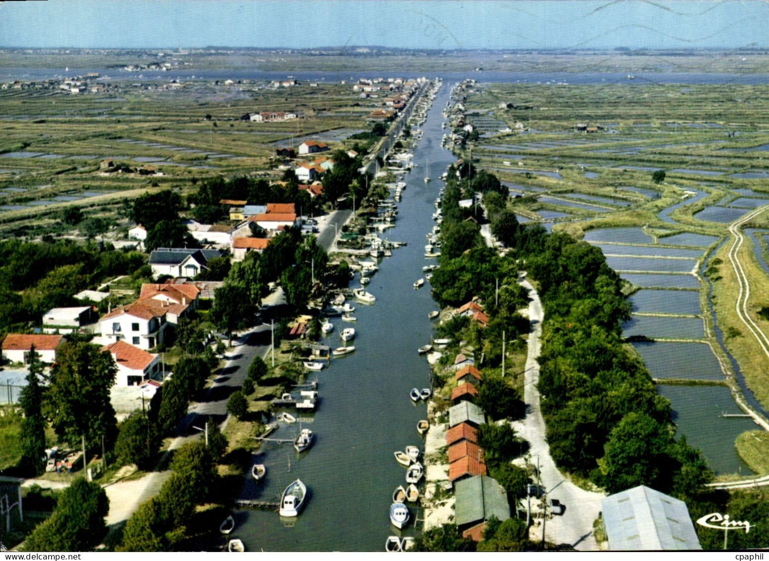 CPSM La Tremblade Vue aerienne