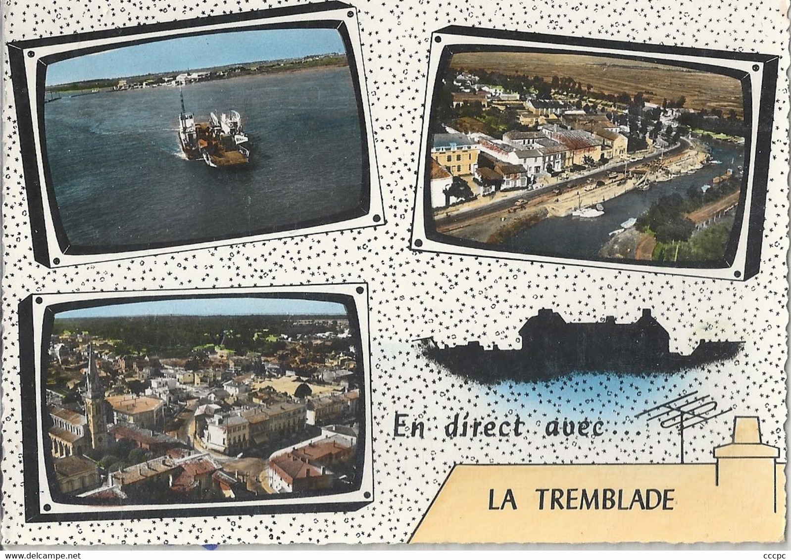 CPSM La Tremblade vues multiples