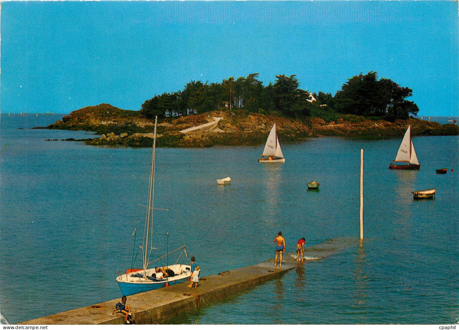 CPSM Lancieux (C du N) Vue sur l'Islet