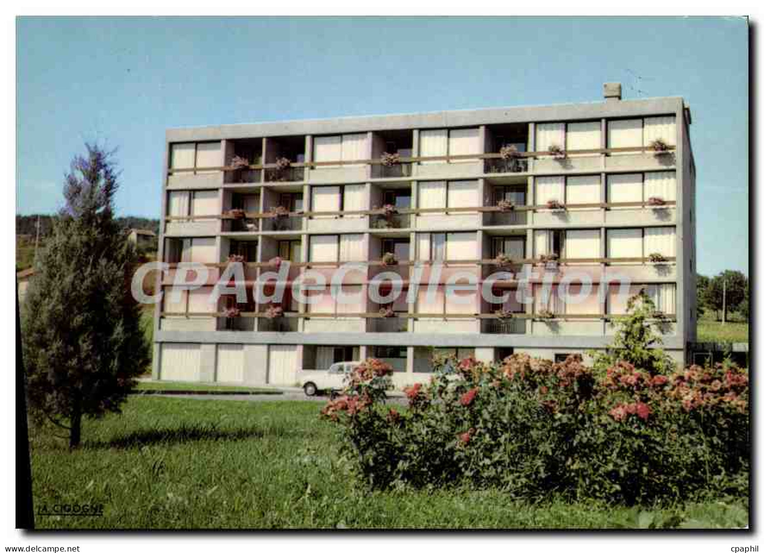CPSM Langeac La Maison de Retraite