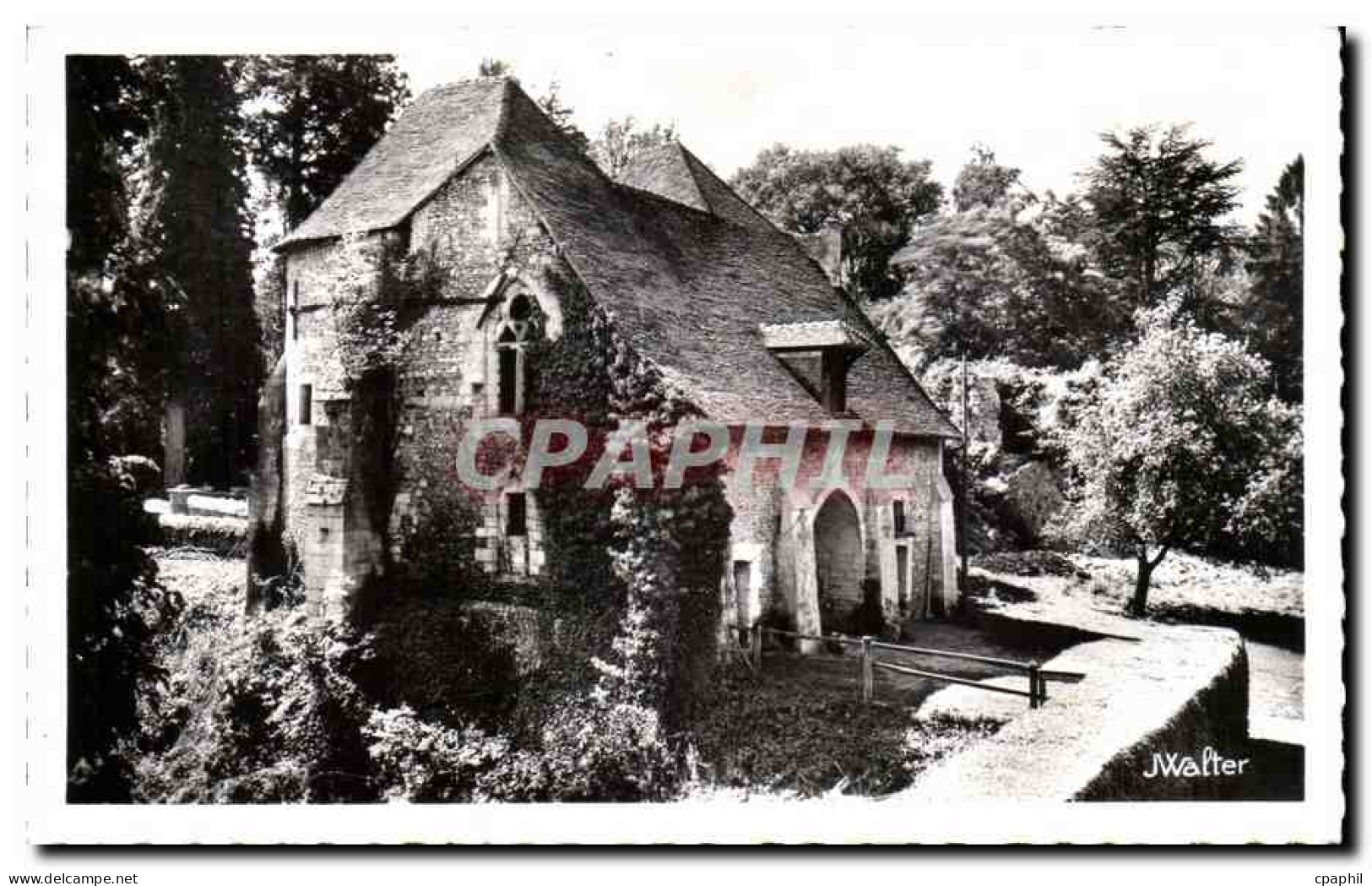 CPSM Le chateau d Harcourt Vieux logis de l entree