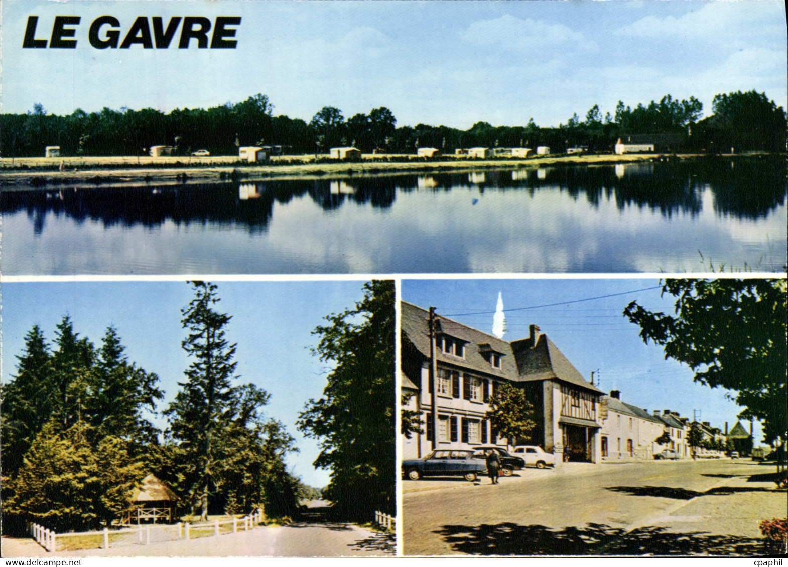 CPSM Le Gavre L Atl Camping de la Foret