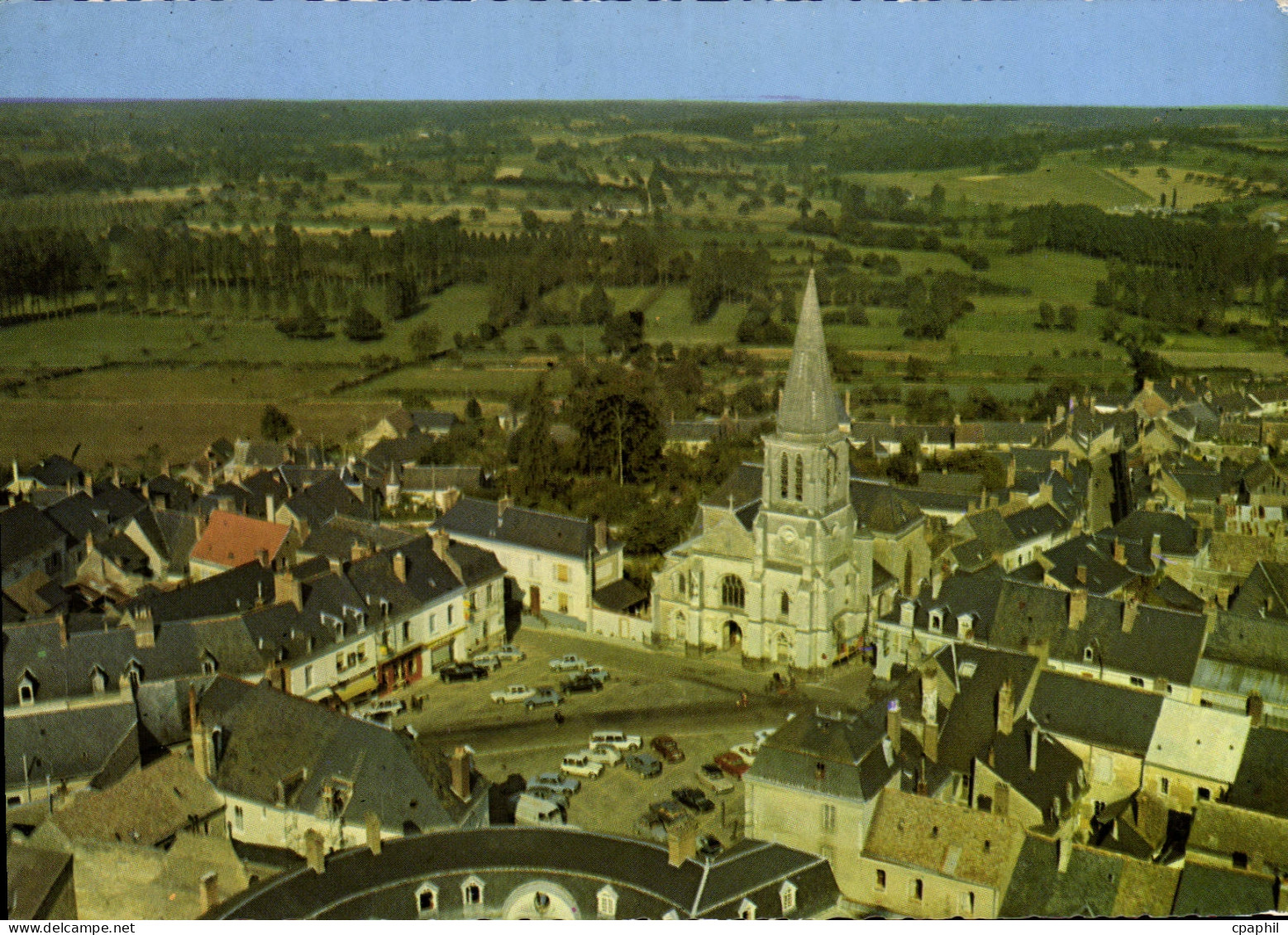 CPSM Le Grand Luce Sarthe