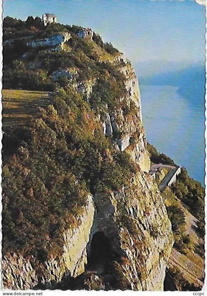 CPSM Le Lac du Bourget - La magnifique route de la Chambotte dominant le Lac