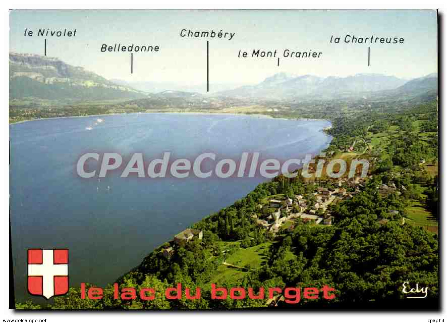 CPSM Le Lac du Bourget Savoie