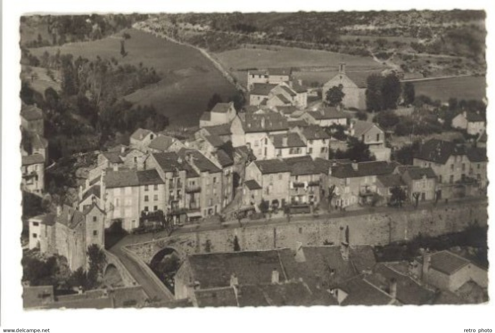 Cpsm Le Pont de Montvert - Vue générale